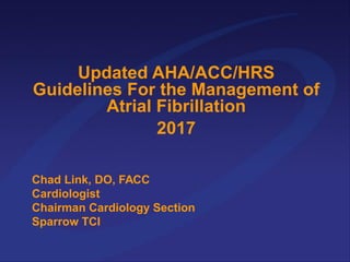 Afib guidelines | PPT