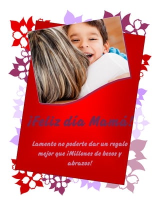 Afiche del Día de la Madre