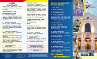 Afiche cursos 2015