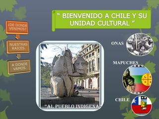 “AL PUEBLO INDIGENA”
ONAS
MAPUCHES
CHILE
 