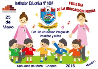 Afiche mariluz dia de la educacion inicial 2016