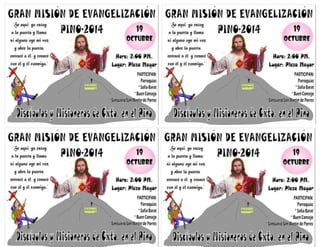 Afiche mision pino