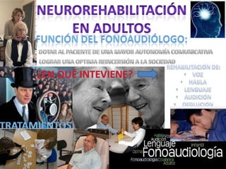 Afiche neurorehabilitación adultos