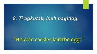 Eng7_Filipino Proverbs | PPT