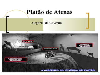 Platão de Atenas 
Alegoria da Caverna 
 