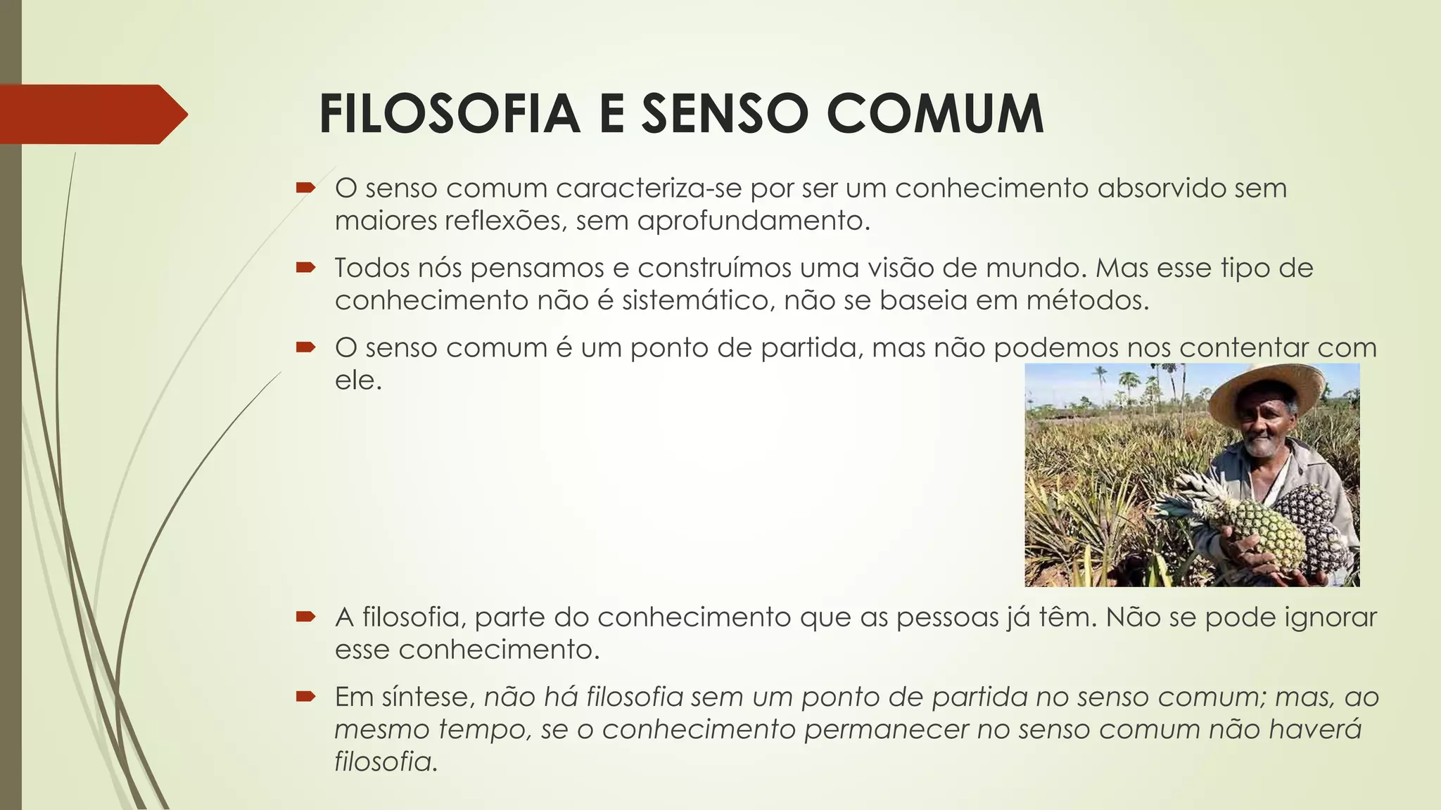 A filosofia e outras formas de pensar (mito, religião e senso comum ...