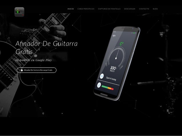 Afinador De Guitarra Acustica Gratis