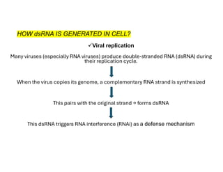 Mechanism of siRNA Mediated Gene Silencing | PDF