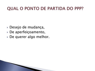    Desejo de mudança,
   De aperfeiçoamento,
   De querer algo melhor.
 