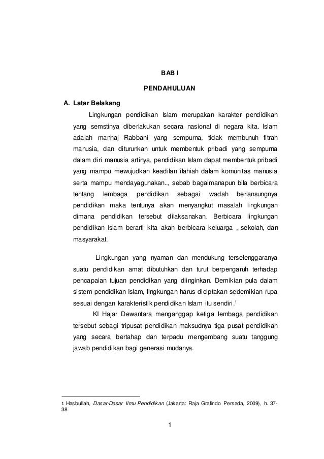 Afi Parnawi Makalah Lingkungan Sekolah Stai Ibnu Sina