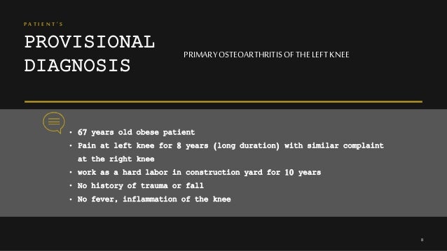 Osteoarthritis case study pdf picture