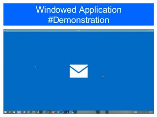 Windowed Application
#Demonstration