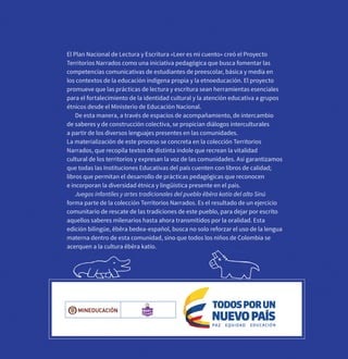 Zõrarã e ena bema jemene ne ka - Juegos infantiles y artes tradicionales del pueblo ebera katío del alto Sinú