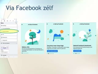 Via Facebook zélf
 
