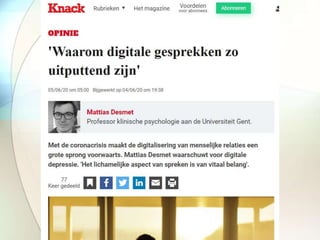 Afkicken van je smartphone mrt 2021