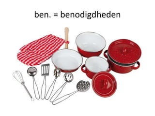 Afkortingen in recepten