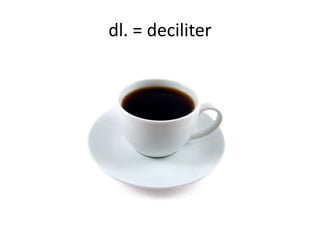 Afkortingen in recepten