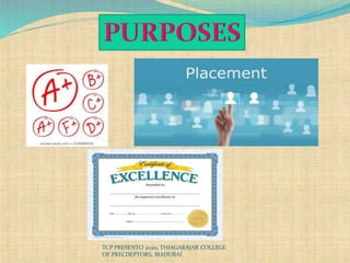 TCP PRESENTO 2020, THIAGARAJAR COLLEGE
OF PRECDEPTORS, MADURAI
 