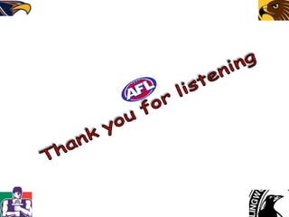 Thank you for listening 