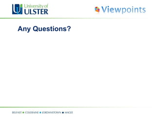 Any Questions? 