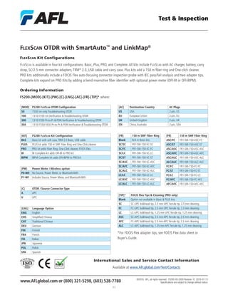 Afl test-inspection-catalog | PDF