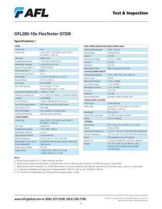 Afl test-inspection-catalog | PDF