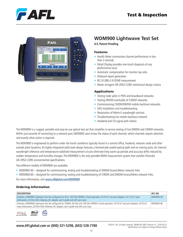 Afl test-inspection-catalog | PDF | Aviation Industry | Industries