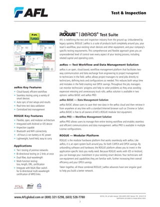 Afl test-inspection-catalog | PDF