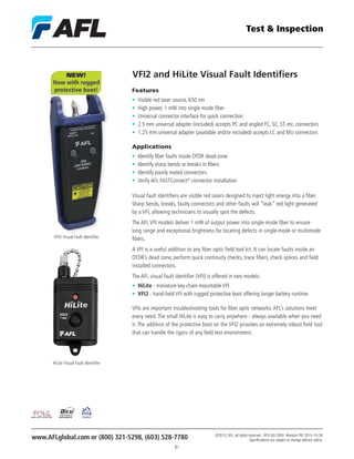 Afl test-inspection-catalog | PDF