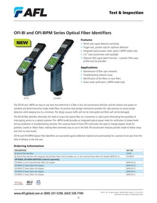 Afl test-inspection-catalog | PDF