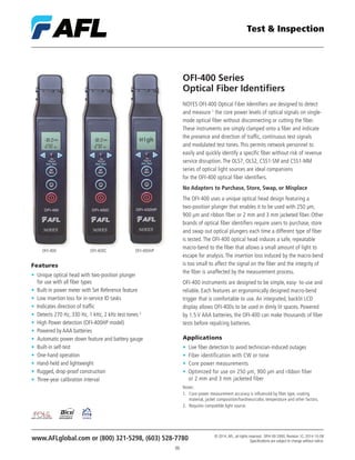 Afl test-inspection-catalog | PDF