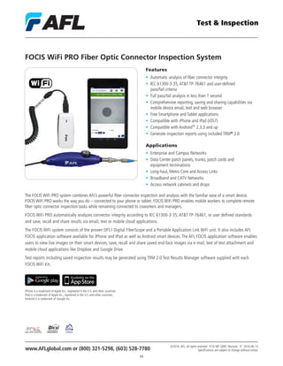 Afl test-inspection-catalog | PDF