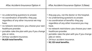 Aflac Accident Two Policy Comparison.pptx