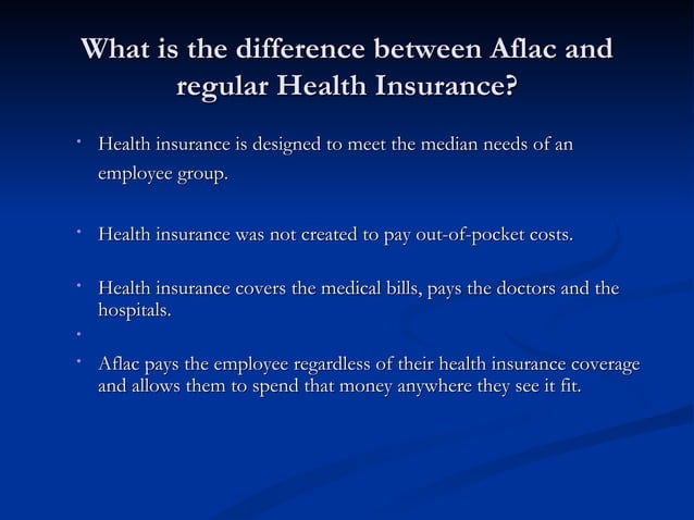 Aflac Presentation | PPT | Health Insurance | Insurance