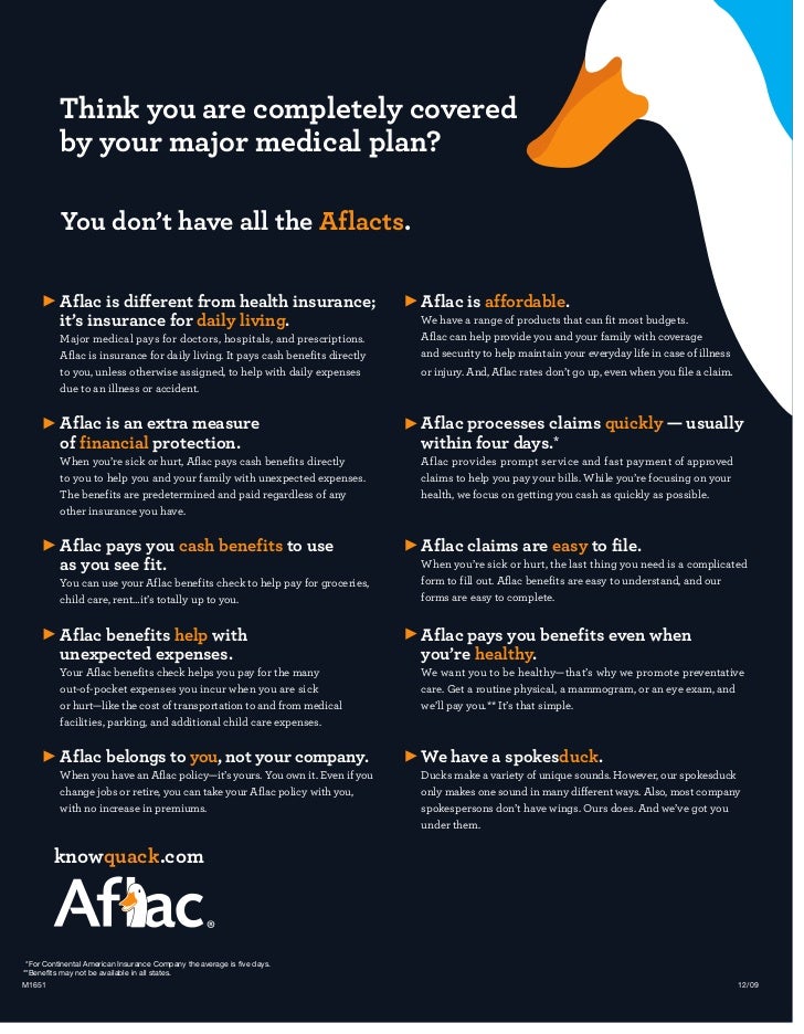 Aflac for individuals Aflac for individuals