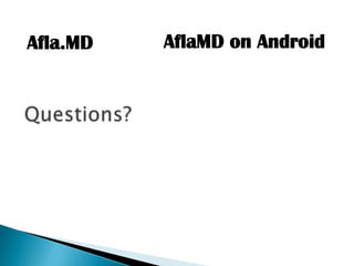 Afla.MD AflaMD on Android