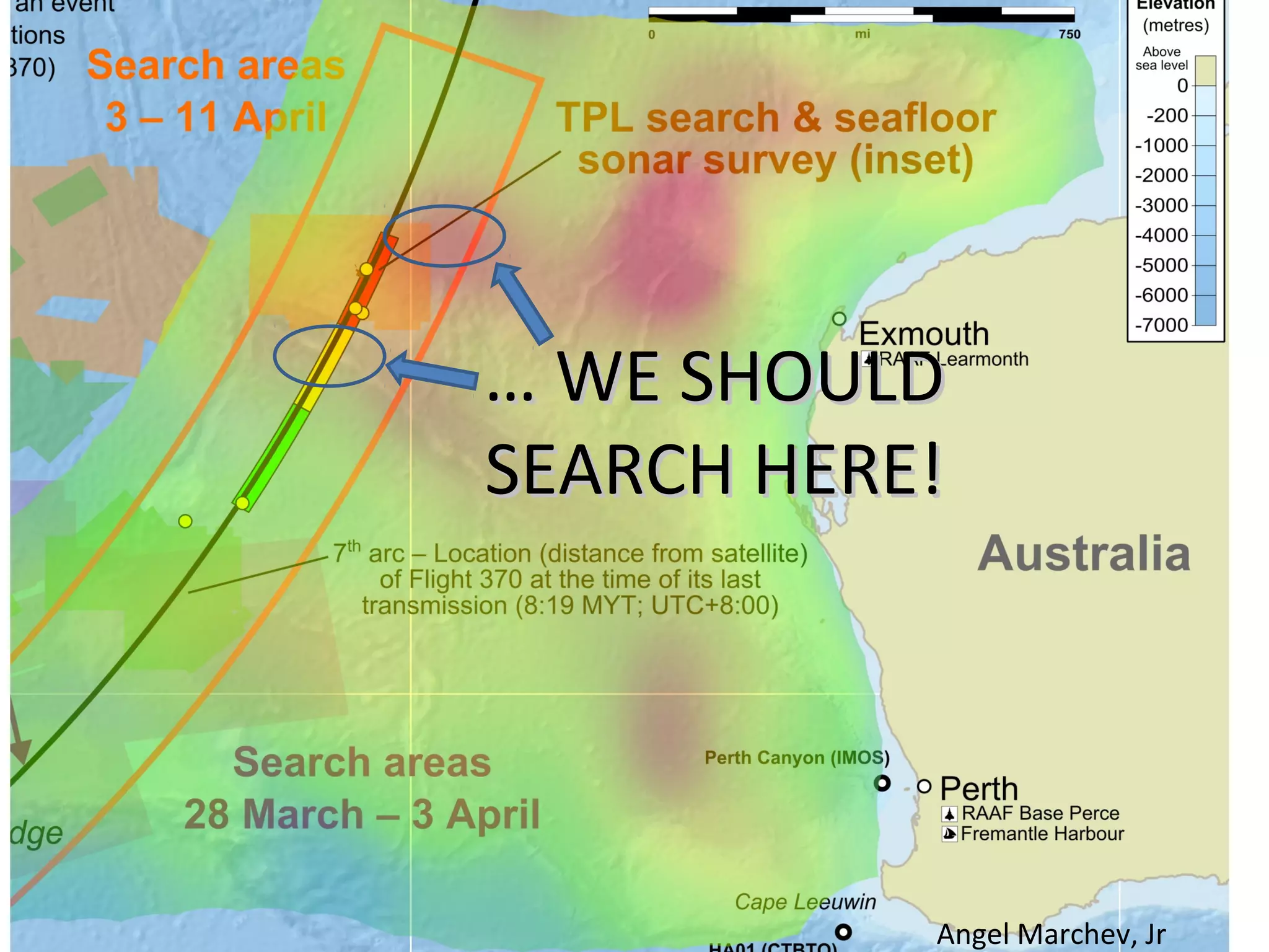 …… WE SHOULDWE SHOULD
SEARCH HERE!SEARCH HERE!
Angel Marchev, Jr