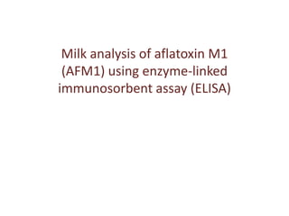 Aflatoxin analysis of dairy feeds in the Greater Addis Ababa milk shed, Ethiopia