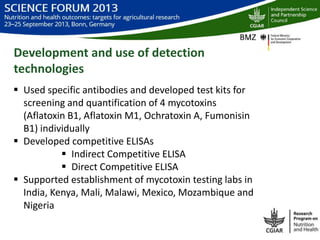 Integrated groundnut aflatoxin management