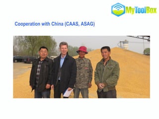 Cooperation with China (CAAS, ASAG)
 