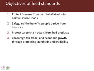 Aflatoxins in the dairy value chain: A challenge for the informal market?