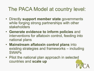 Support System Paca Mapping The Aflatoxin Challenge | PPTX