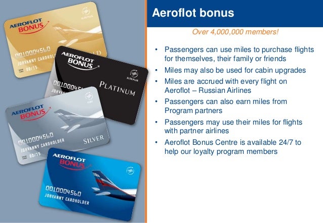 afl marketing presentation 2016 aeroflot frequent flyer partners