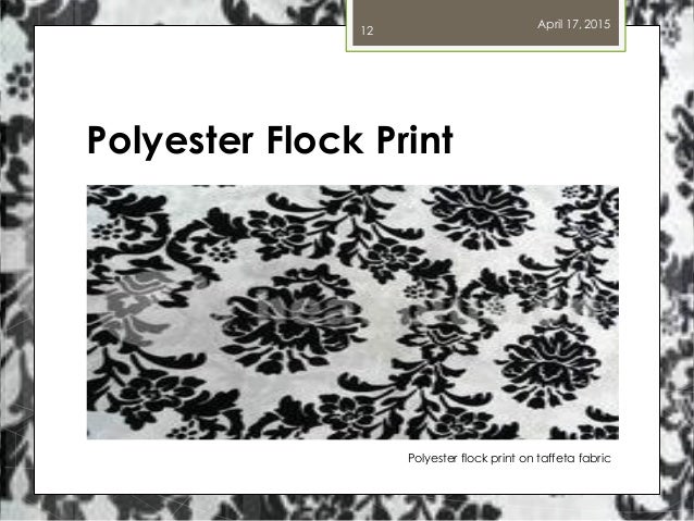 Flock print