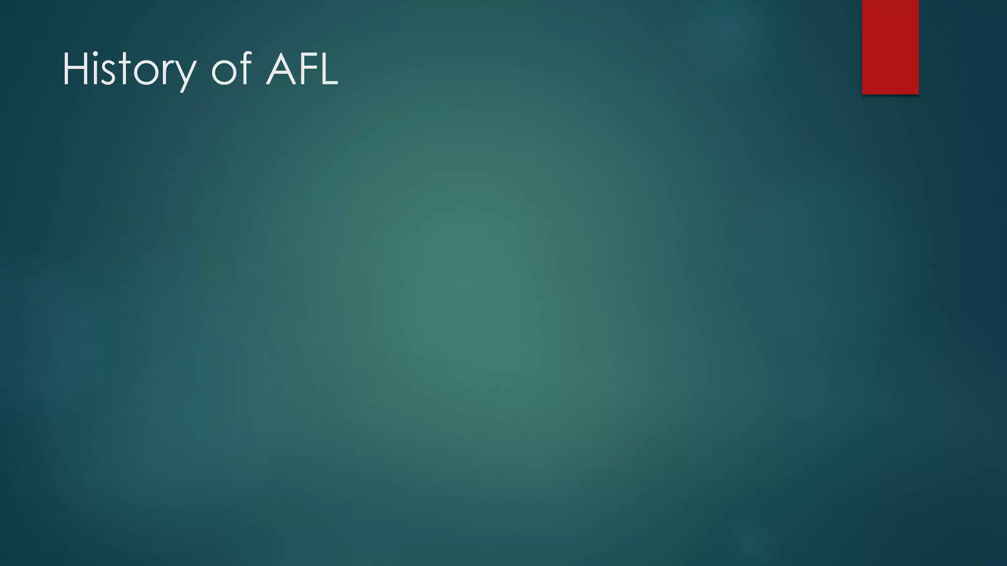 Afl presentation assessment 2b | PPT | Free Download