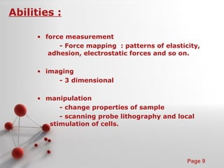 Atomic Force Microscopy | PPT