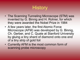Stm Invention Microscopy | PPT