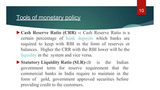 Slr Policy Rbi AFM .pptx