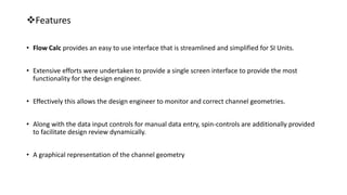 Development of computer program for fluid flow in pipes and open ...