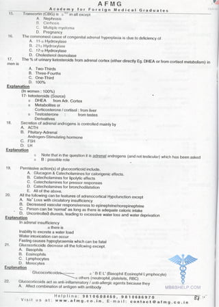 Physiology AFMG Notes | PDF